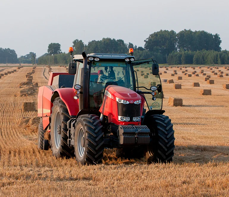 Mobil DelvacTM MX 15W-40 mejoró la disponibilidad de tractores